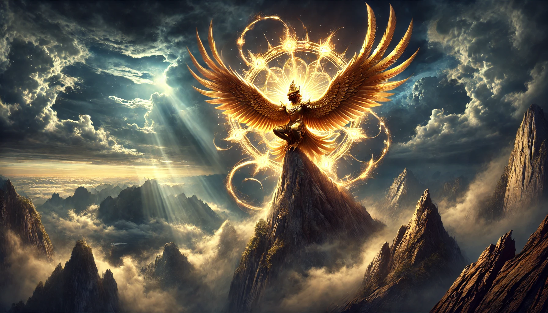 Garuda: The Celestial Predator of the Skies