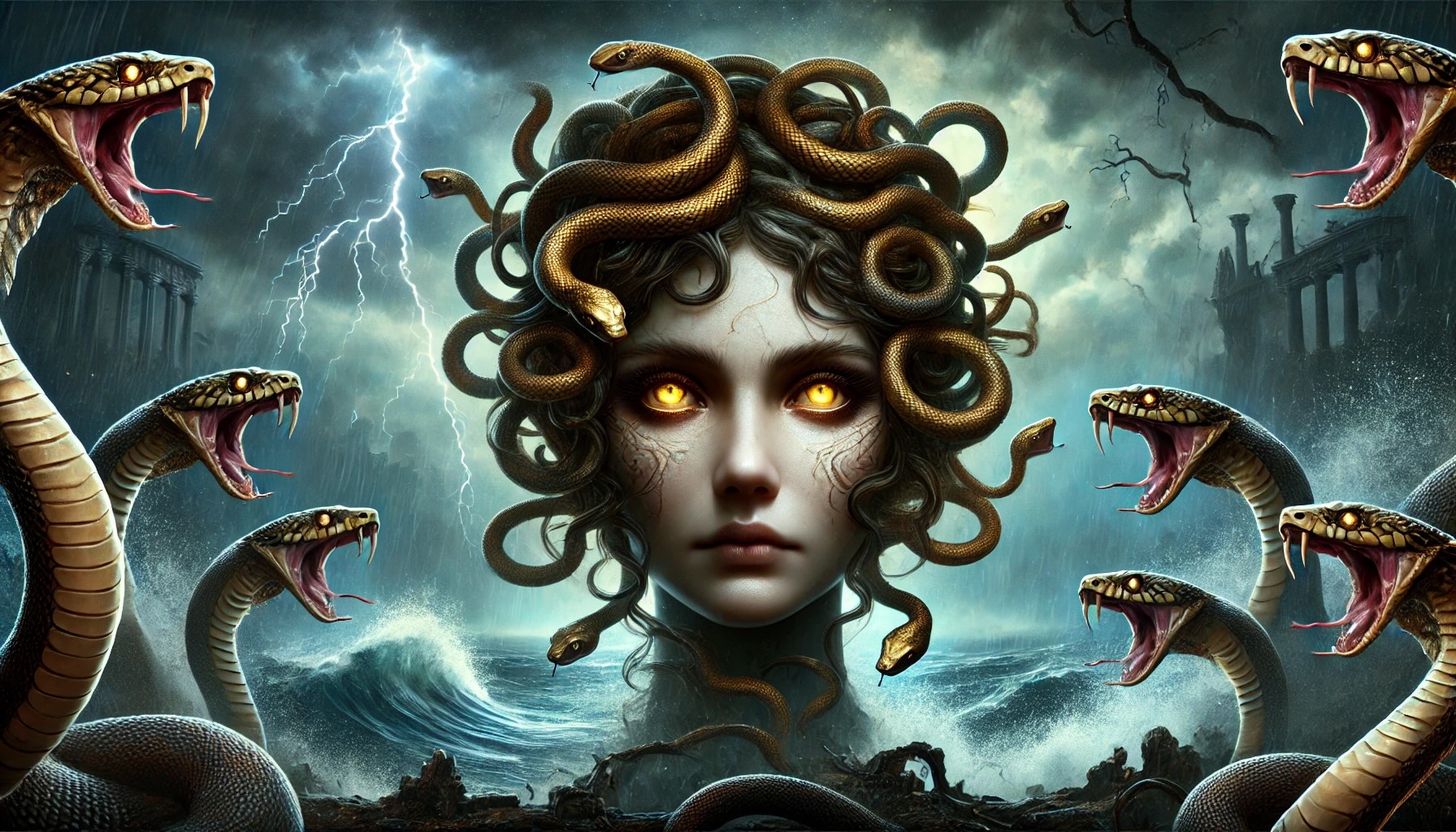 Medusa: The Gorgon’s Lethal Gaze