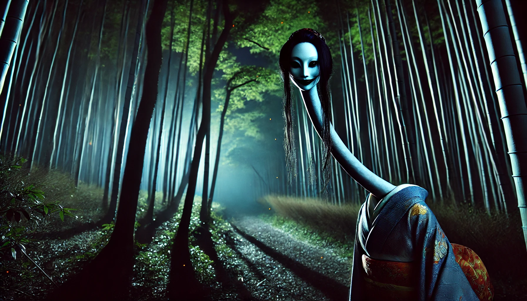 Rokurokubi: The Long-Necked Phantoms of the Night